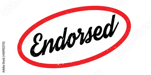 Quadro em tela Endorsed rubber stamp
