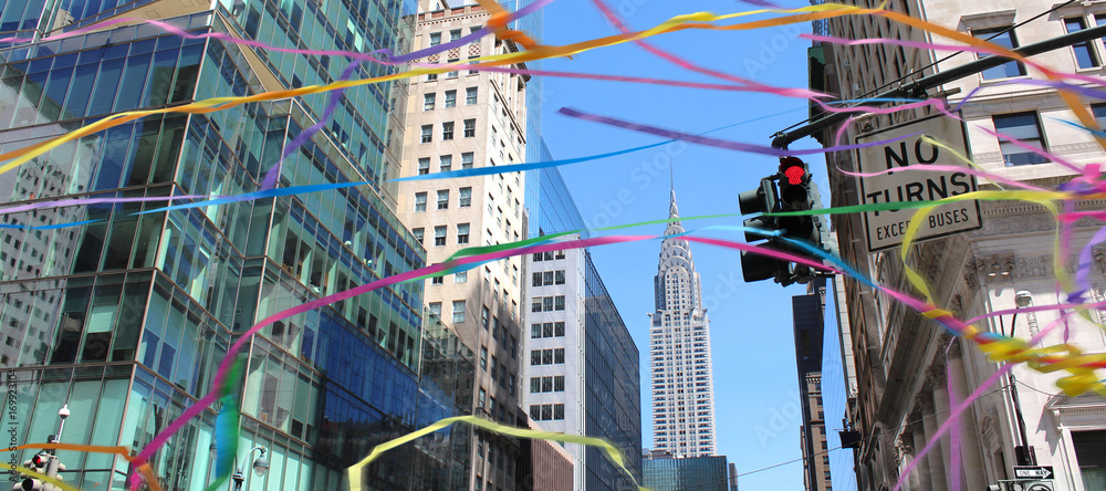 Obraz premium New york - Parade on Manhattan