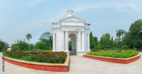 Aayi Mandapam (Park Monument) in Pondicherry, India photo