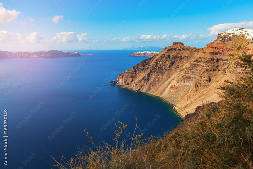 Santorini island, Greece Santorini island, Greece