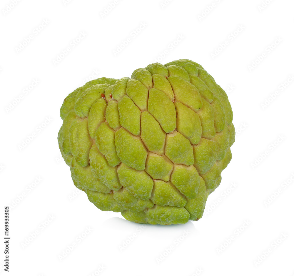 Custard Apple isolated on white background Custard Apple isolated on white background