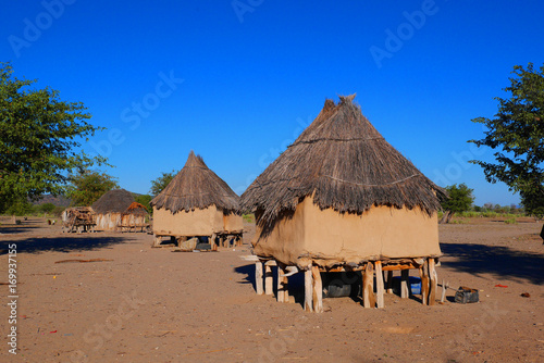 African village. Namibia