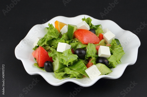Appetizing salad.