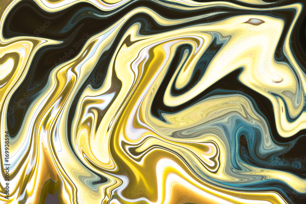 Fototapeta premium Yellow marble pattern texture abstract background
