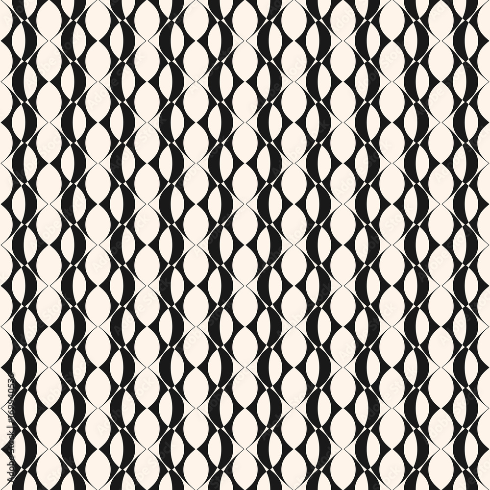 Fototapeta premium Vector geometric seamless pattern with grid, lattice. Abstract mesh texture.