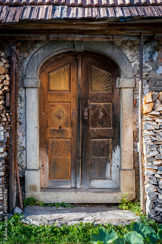 Old farmhouse door