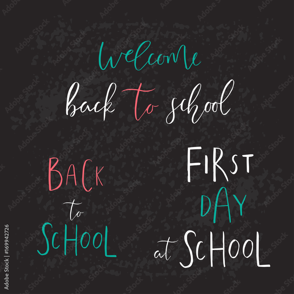 Welcome Back to School template Welcome Back to School template