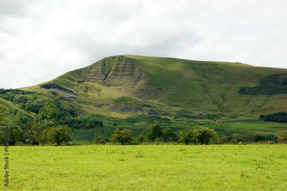 Mam Tor in the English Peak District.