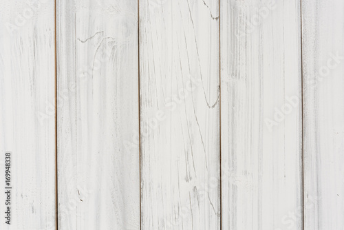 White wooden textured background