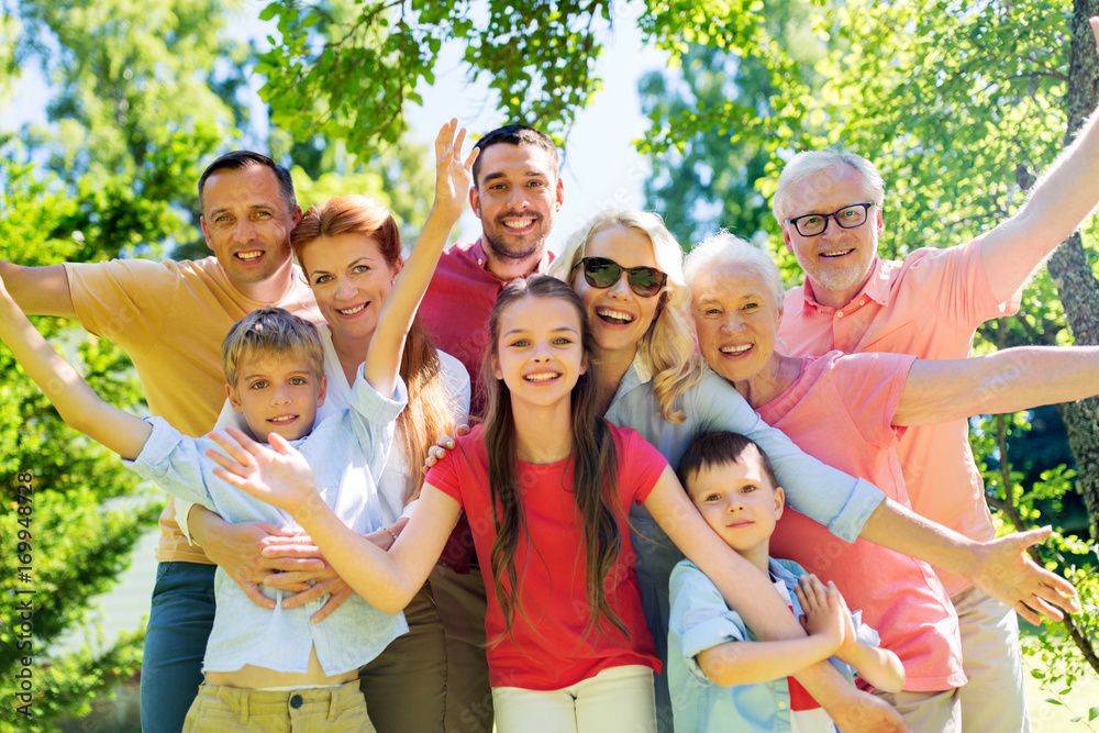 © Syda Productions - happy family portrait in summer garden