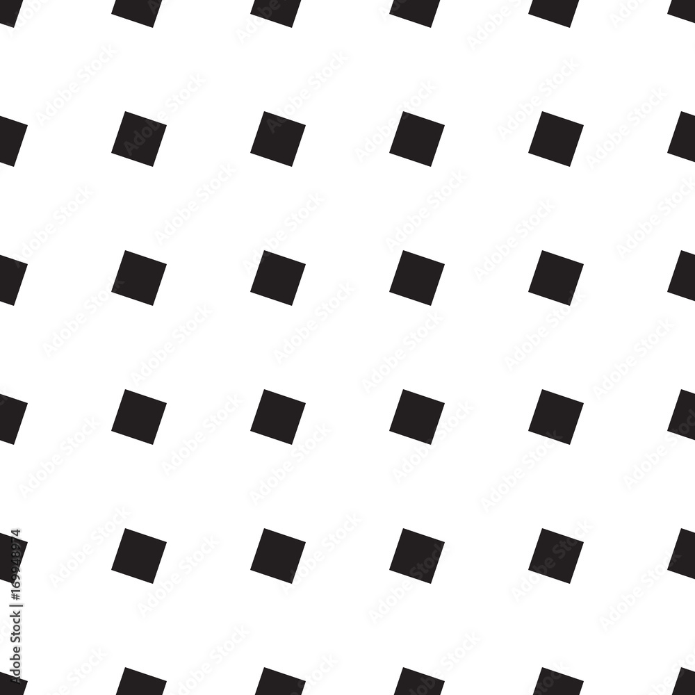 Black squares minimal background. Seamless vector pattern Black squares minimal background. Seamless vector pattern