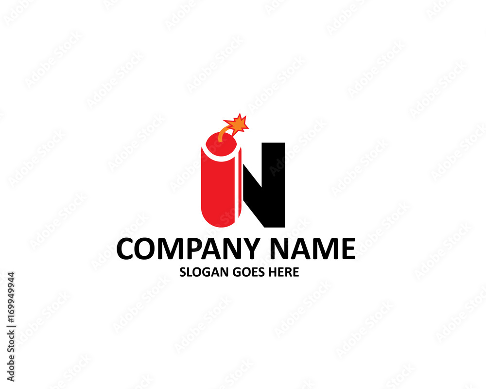 n letter tnt logo n letter tnt logo