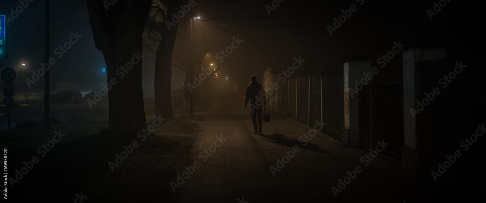 Mann im Nebel Mann im Nebel