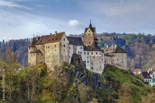 Loket castle  Czech republic