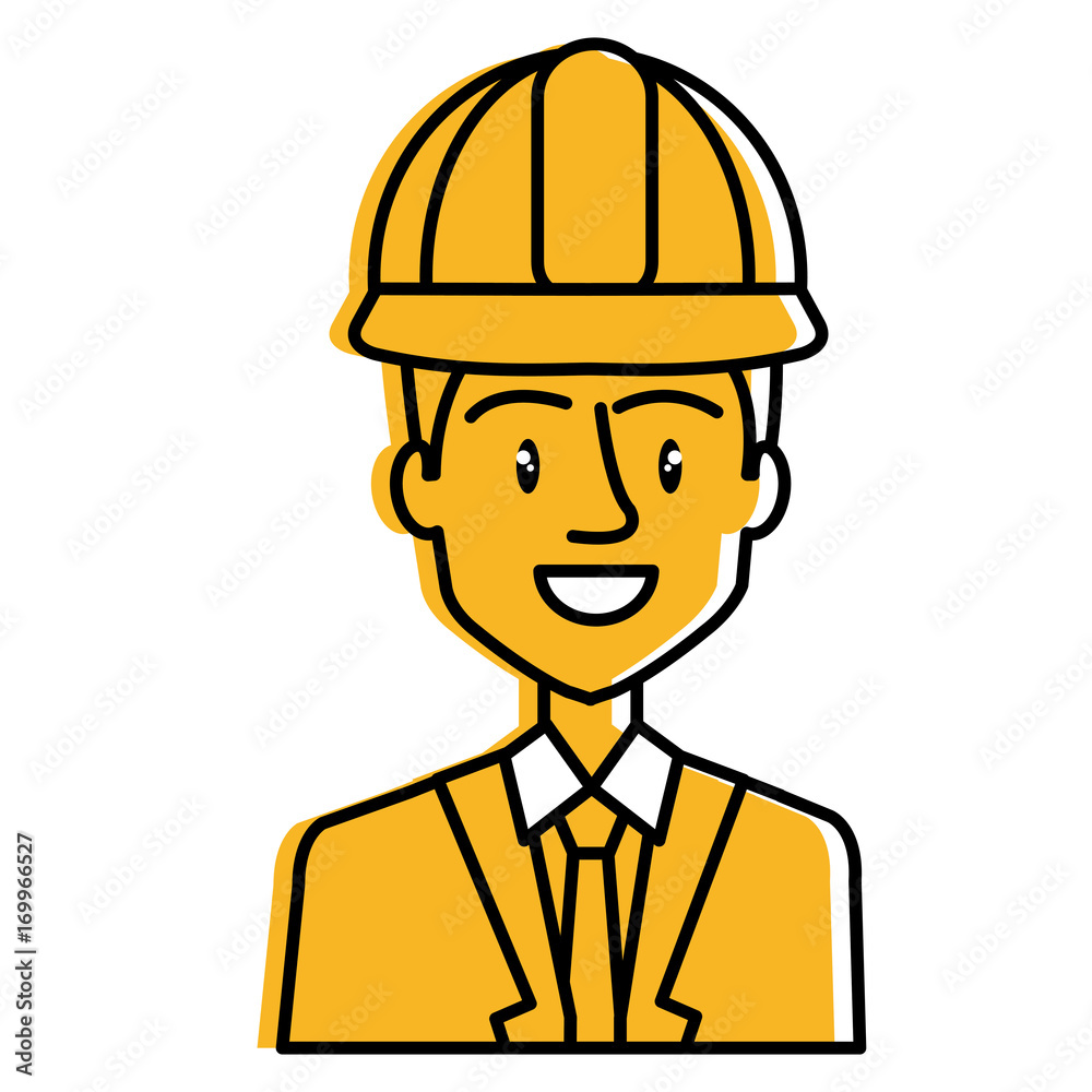elegant engineer avatar character vector illustration design elegant engineer avatar character vector illustration design