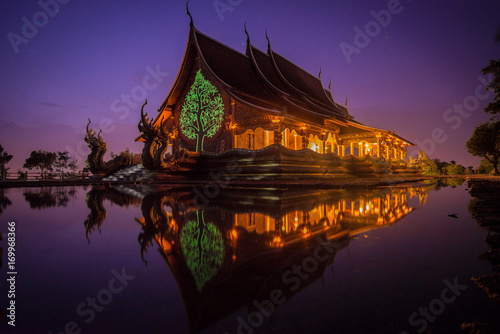 Night temple
