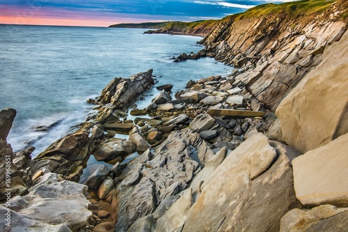 Sunset on the cabot trail Cape Breton