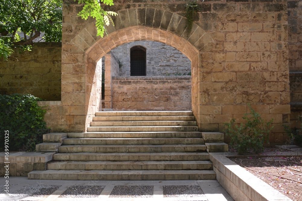 Go through the gate