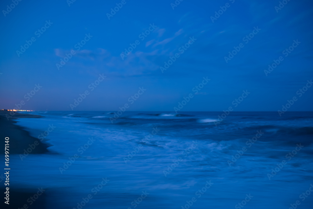 Beach at Blue Hour