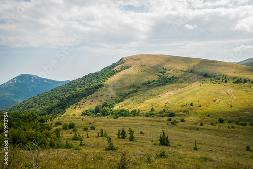 Rocky mountain landscape in Crimea, Russia