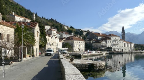 The Village Perast in Montenegro