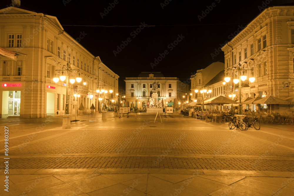 Szeged by night