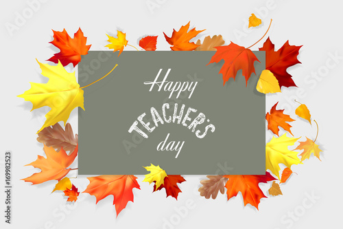 Teachers day card