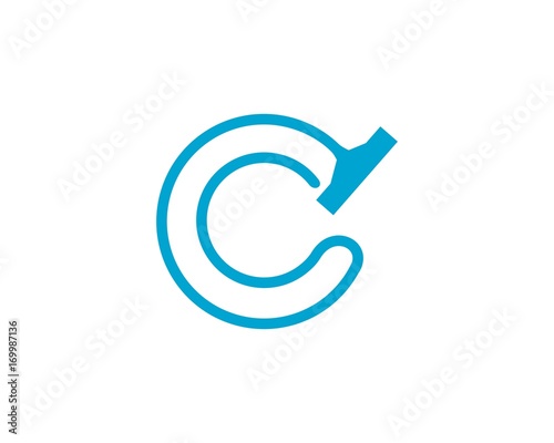 Cleaner initial logo