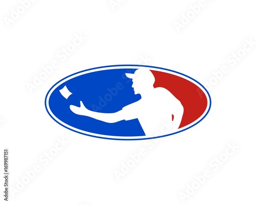 Cornhole silhouette