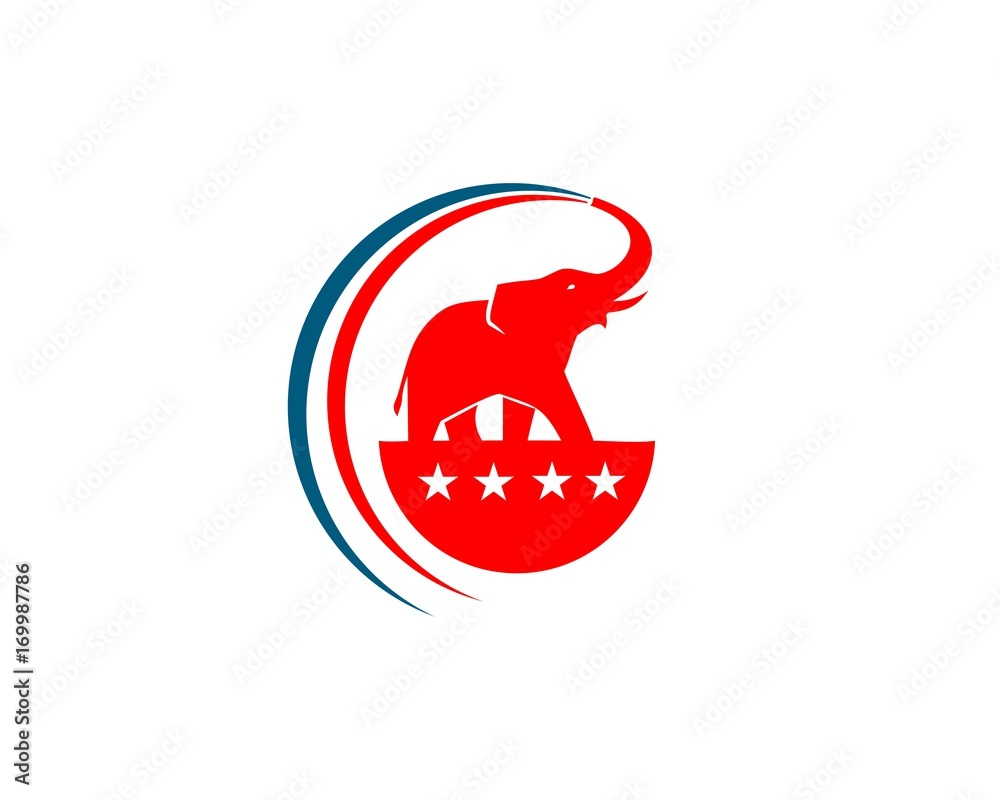 Obraz premium Elephant party