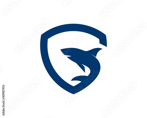G shark logo vector