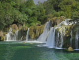 Krka River Waterfall
