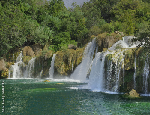 Krka River Waterfall © Dario Sabljak