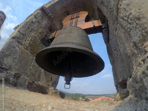 Campana en Julióbriga, Cantabria.