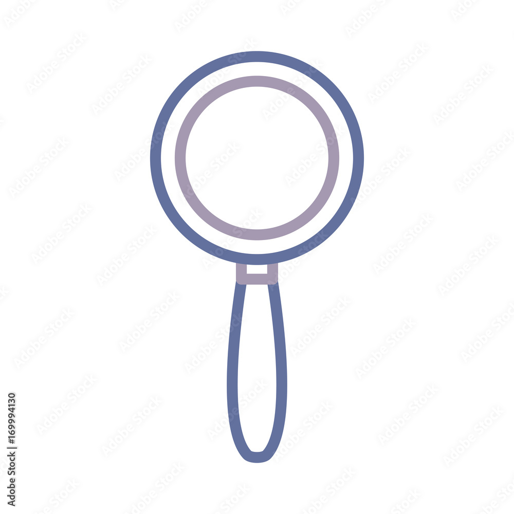 magnifying glass icon over white background vector illustration magnifying glass icon over white background vector illustration