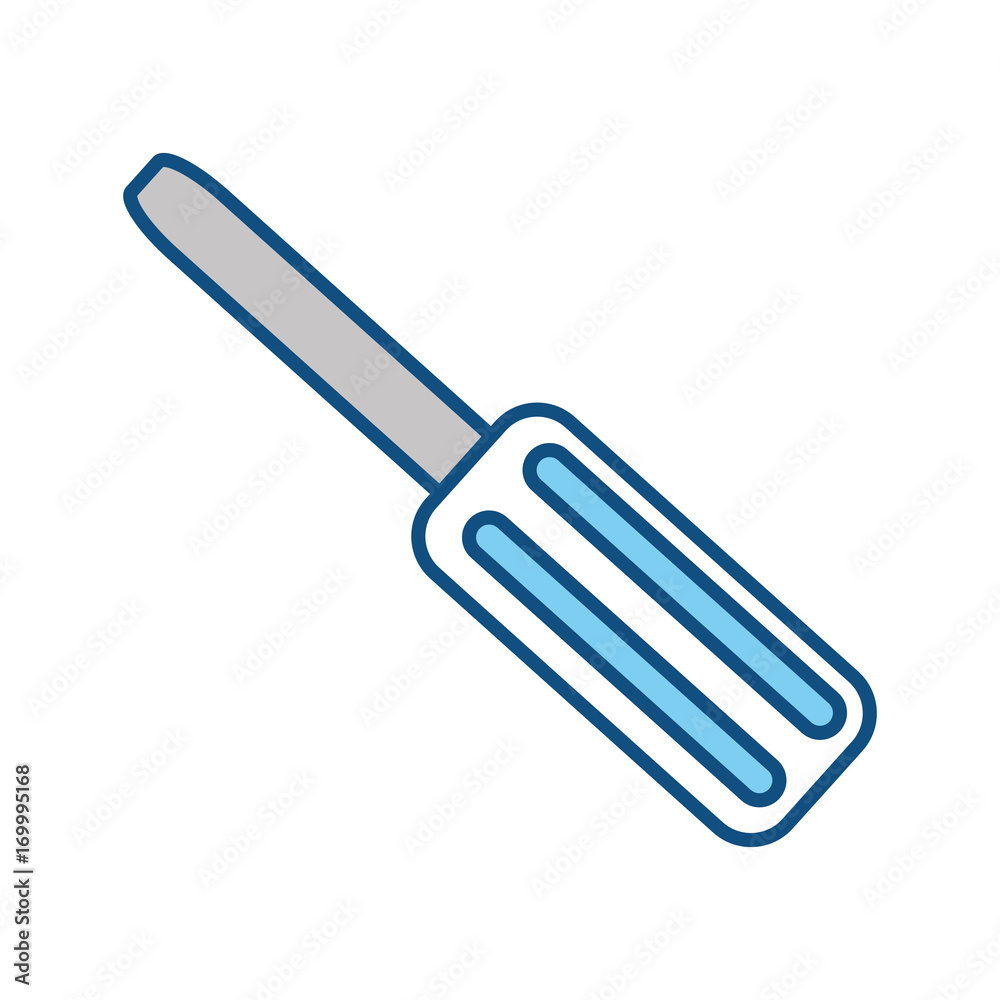 screwdriver icon over white background vector illustration screwdriver icon over white background vector illustration