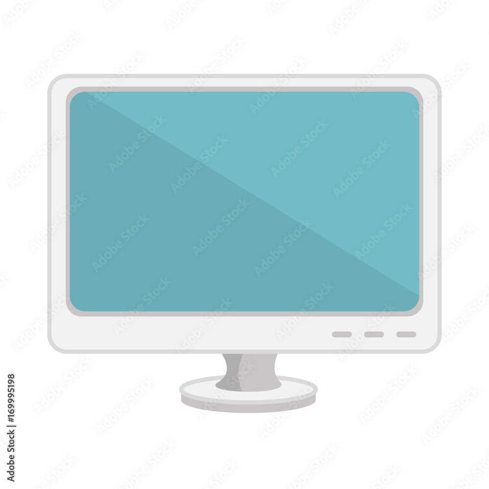 monitor computer isolated icon vector illustration design monitor computer isolated icon vector illustration design
