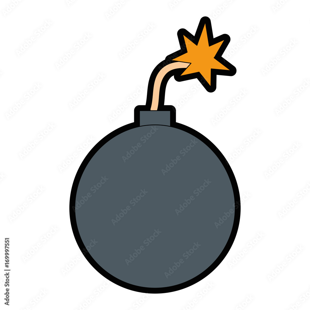 explosive boom isolated icon vector illustration design explosive boom isolated icon vector illustration design