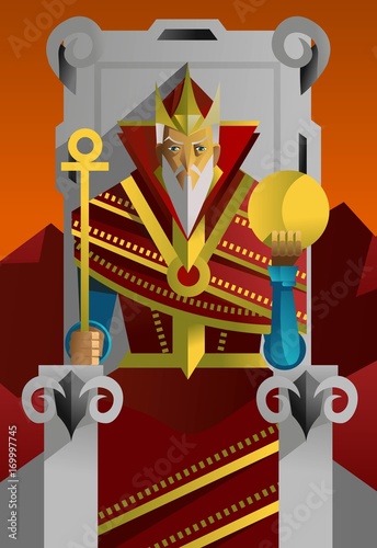 tarot card the emperor