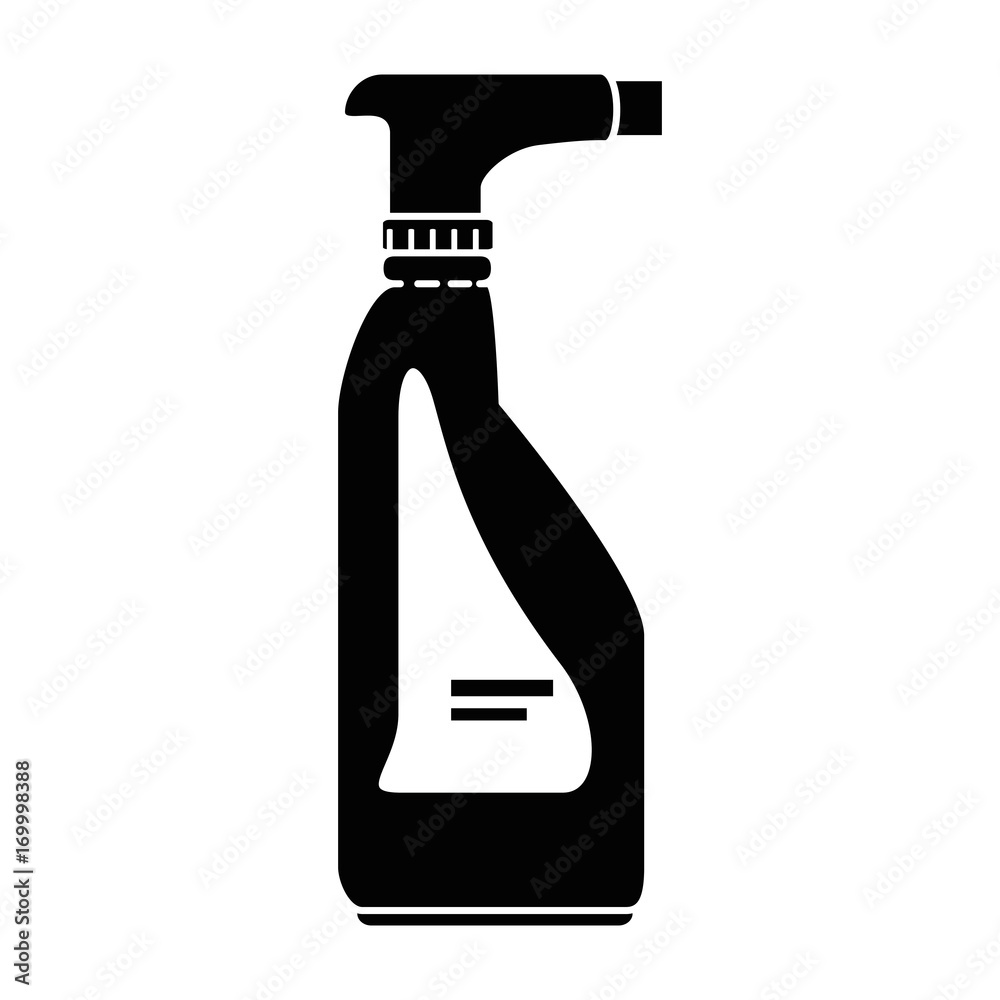 cleaner splash bottle laundry product vector illustration design cleaner splash bottle laundry product vector illustration design