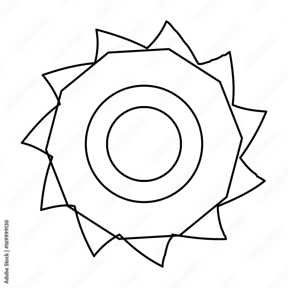 gear wheel icon over white background vector illustration gear wheel icon over white background vector illustration