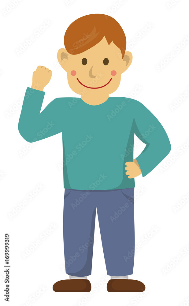 action gesturing man illustration (motivation) action gesturing man illustration (motivation)