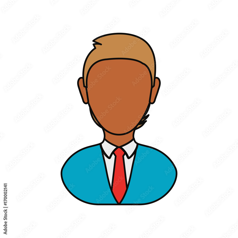 avatar businessman icon over white background colorful design vector illustration avatar businessman icon over white background colorful design vector illustration