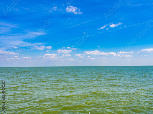 IJsselmeer  a closed off inland bay in the central Netherlands  