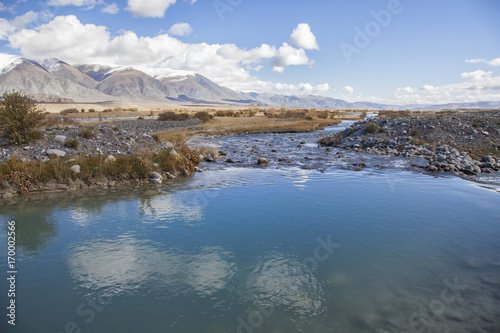 Hovd River  Mongolia