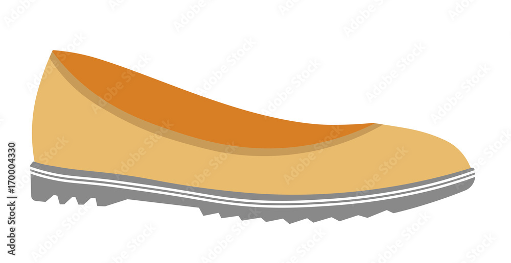 Casual loafers of soft leather on unever sole Casual loafers of soft leather on unever sole