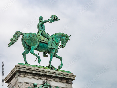 Equestrian statue of Grand Duke William II, Luxembourg City, Luxembourg
 photo