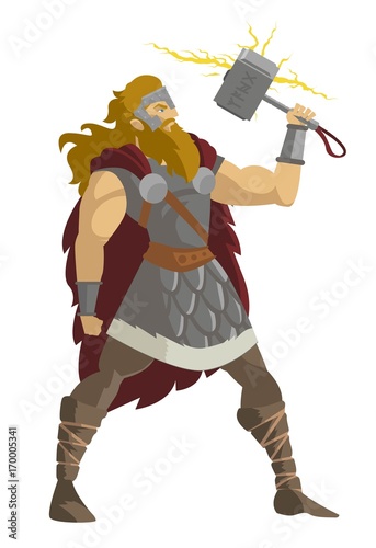 nordic mythology thor god of thunder