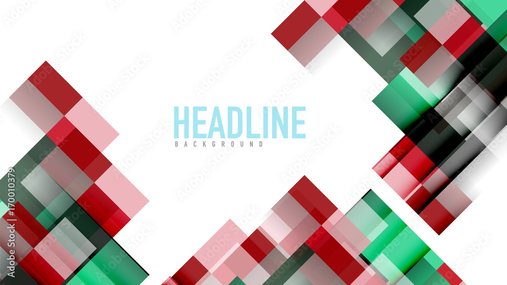Business presentation geometric template Business presentation geometric template