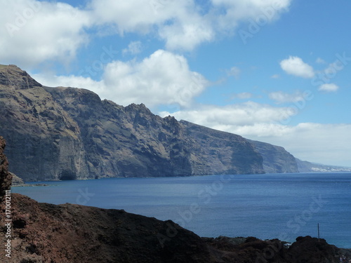 Coast line of Tenerife, Cliffs of the Giants